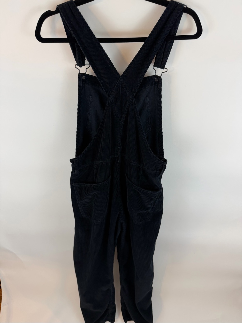 Free People We The Free Ziggy Denim Overall in Mineral Black - Picture 8 of 9